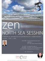 NORTH SEA SESSHIN: 2 1/2 days: 30 November till 2 December 2018. Two and a half days of intensive zen practice under the direction of zen master GYU JI, (Ingrid Igelnick).