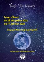 Camp d'hiver 2022: Zazen la méditation Zen, Temple du Caroux près de Montpellier