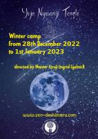 Winter camp 2022: Zazen the méditation Zen, Caroux Temple near of Montpellier